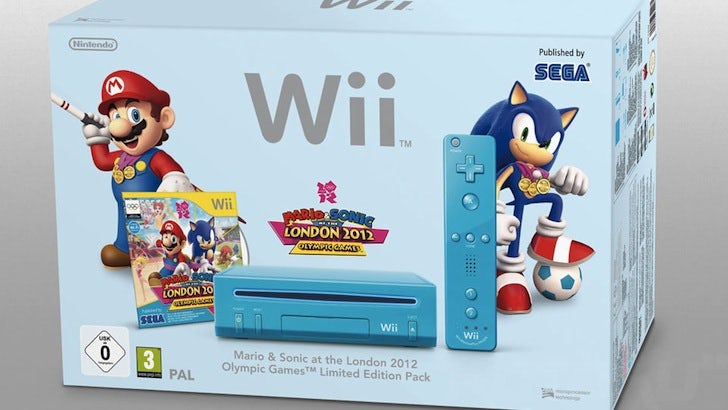 A nova Nintendo Wii azul