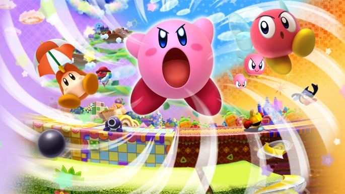 Kirby Triple Deluxe art 1