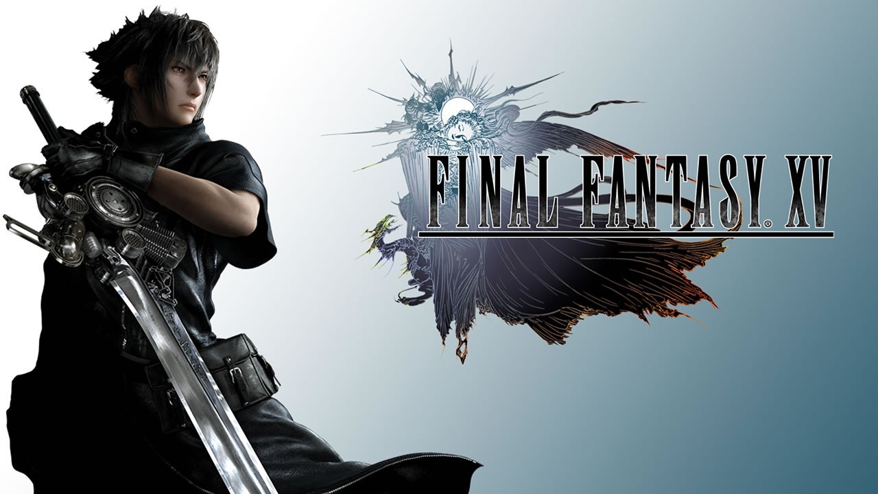 logo-and-hero-of-the-game-Final-Fantasy-xv