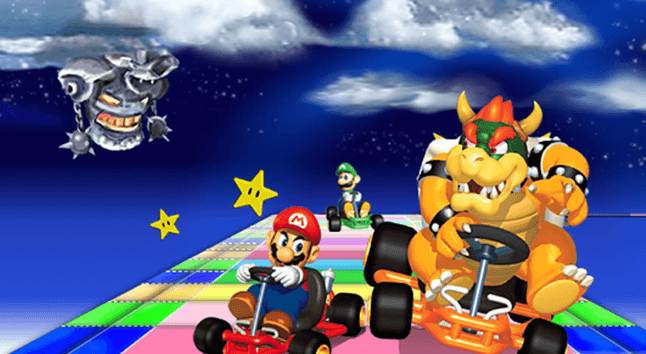 Mario-Kart-Super-Circuit-Bowser-Mario-Rainbow-Road