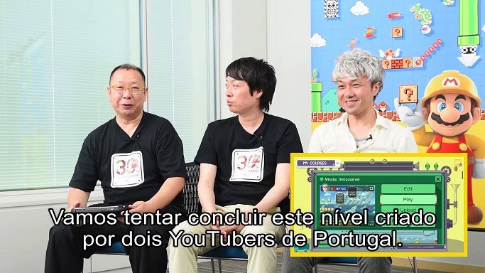 YouTubers Portugueses vs Criadores Super Mario Maker
