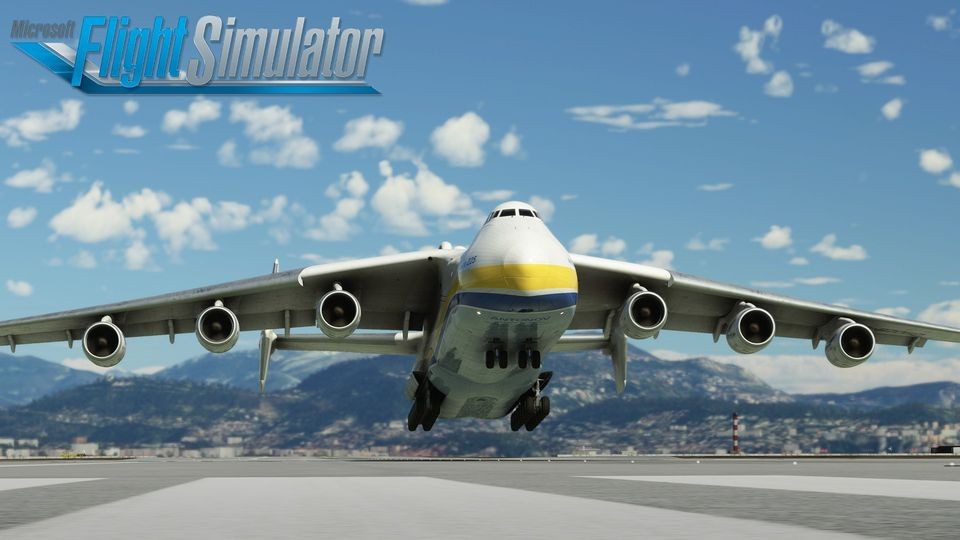 AN-225 voa novamente no Microsoft Flight Simulator