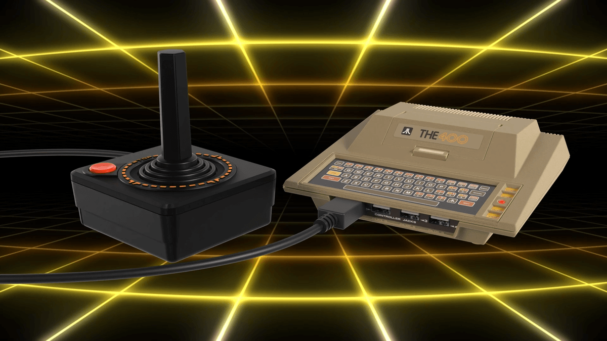Vem aí a Atari Mini 400 com 25 jogos incluídos